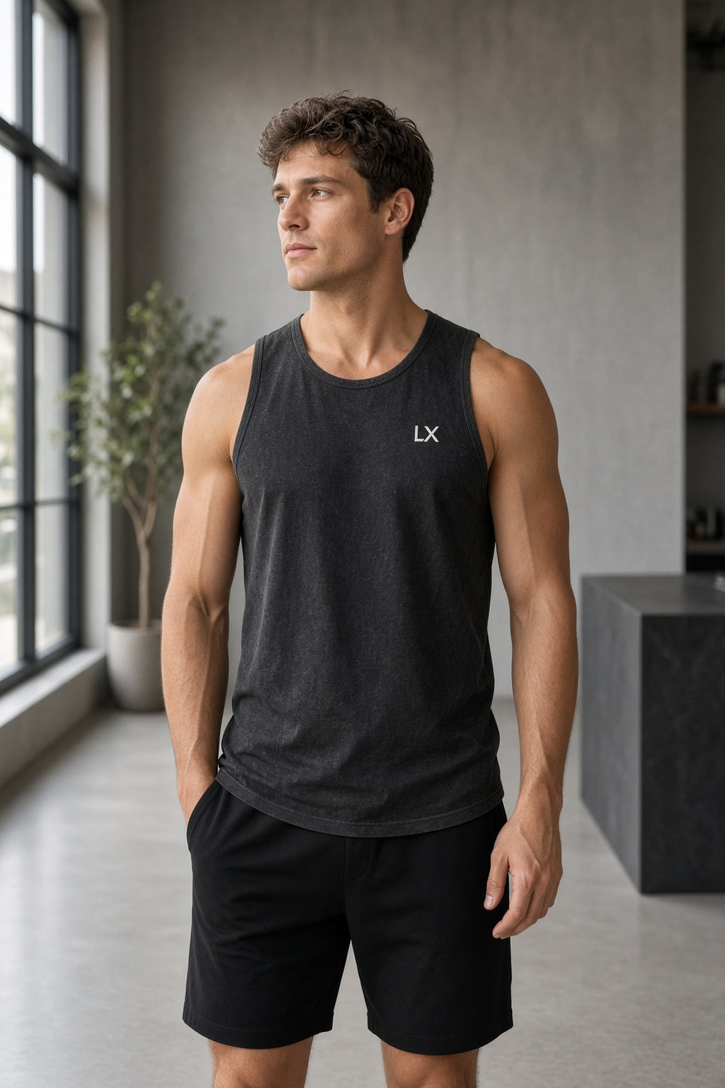 Origin Singlet- Night Black